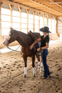 Here for the Horses Crew Neck Tee